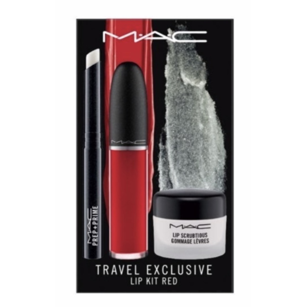 MAC Lip Kit Red Travel Exclusive 💄✈️